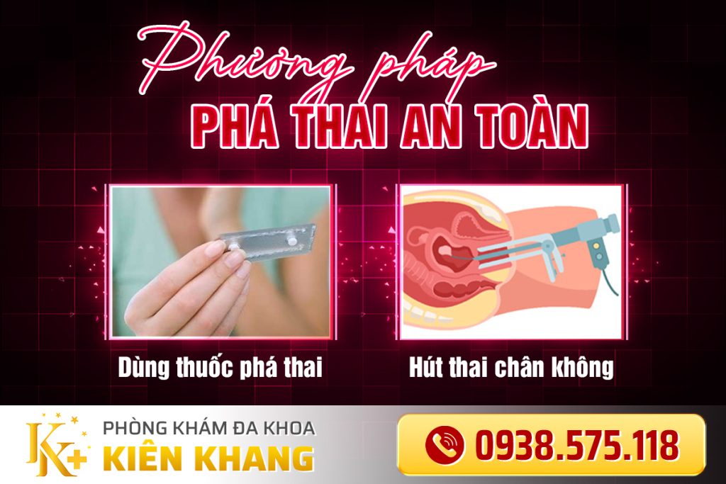 phương pháp phá thai tại phòng khám